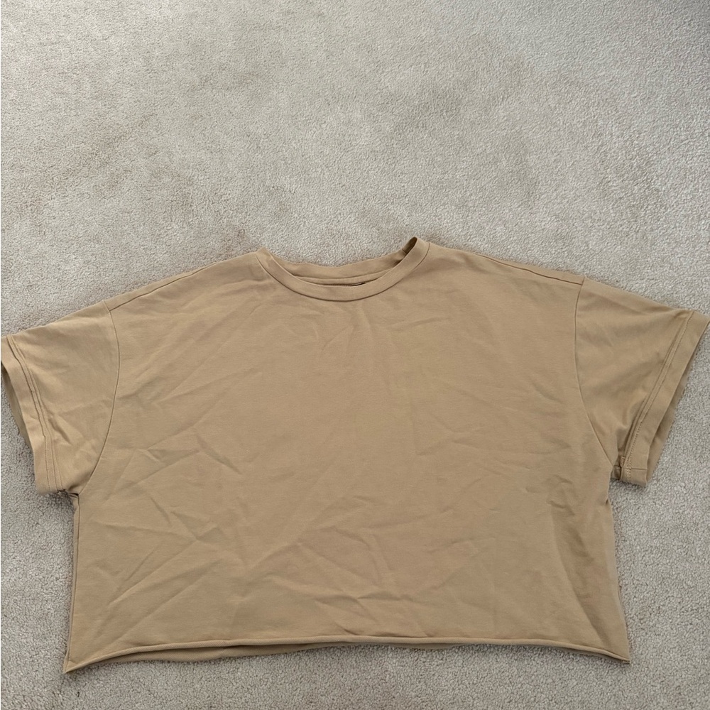Casual Tan Women's Top